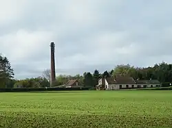 Vestiges de l'ancienne sucrerie.