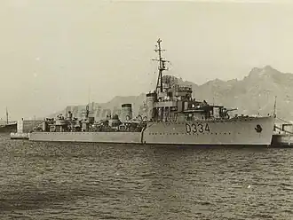 illustration de NRP Vouga (D334)