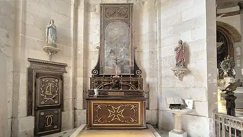 La chapelle seigneuriale.