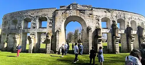 L'arrière de l'hémicycle.