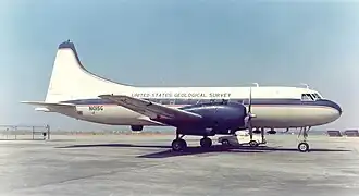 Un Convair 240-14 similaire à celui du crash