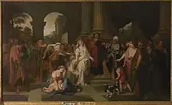 Suzanne accusée par les vieillards, par Antoine Coypel