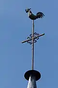 Coq du clocher de l'église.