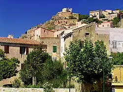 Notre-Dame-des-Sept-Douleurs vue depuis U Borgu.