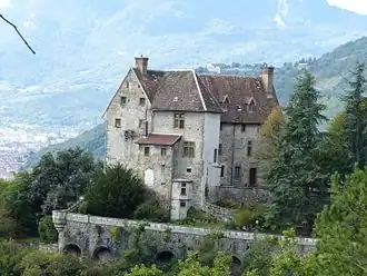 Château de Bouquéron XVe&nbsp;siècle.