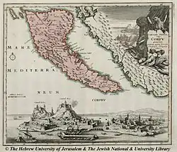 Carte de 1720