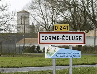 Blason de Communauté de communes des bassins Seudre-et-Arnoult