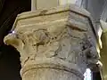 Chapiteau du 2e&nbsp;pilier du sud (1re moitié XIIIe&nbsp;siècle).