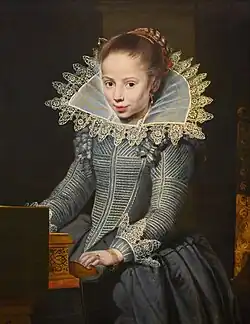 Portrait d'une jeune fille au virginal, vers 1625, collection privée