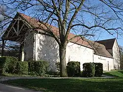 Photographie de l'aile ouest de la ferme de Rochopt
