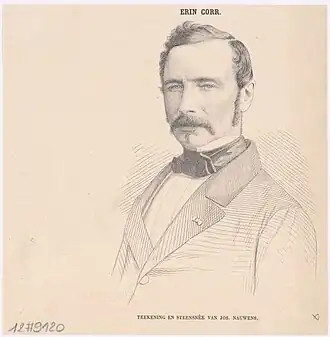 Erin Corr, gravure de Joseph Nauwens.