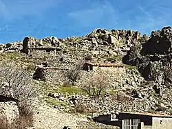 Anciennes bergeries à Corscia