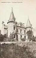 Le château de Monterfil, début XXe (carte postale).