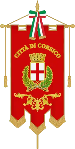 Drapeau de Corsico