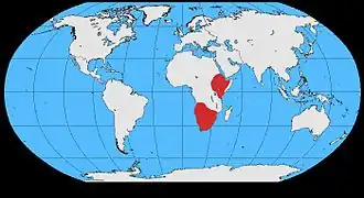 Description de l'image Corvus capensis2 map.jpg.