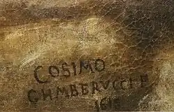 signature de Cosimo Gamberucci