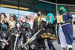 Cosplay_of_Fire_Emblem_Three_Houses_characters_at_FanimeCon