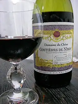 AOC costières-de-nîmes.