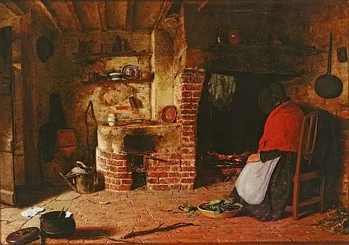 L'Âtre de la ferme (1850)