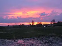 Coucher de soleil Tongrinne.