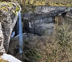 Le grand saut de l'Œil de Bœuf.