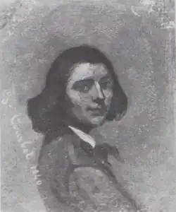 Portrait de Courbet par lui-même (1840), localisation inconnue (F 10 - 1977).