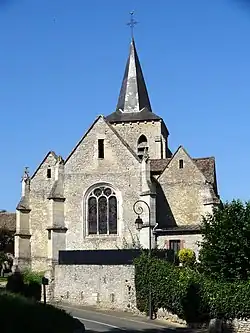 Chevet de l'église.