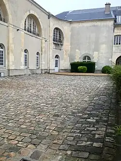 Emplacement de la chapelle conventuelle.