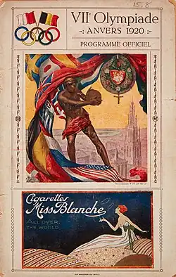 Reproduction de la couverture du programme.