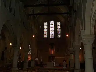 Intérieur de l'église.