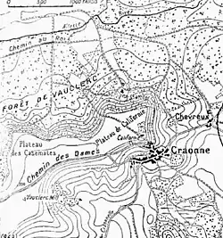 Plateau Californie et des casemates.