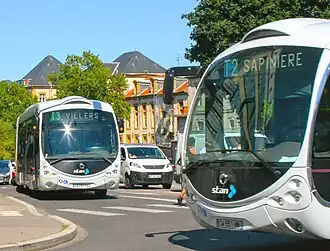 Image illustrative de l’article Bus à haut niveau de service de Nancy