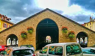 Halle extérieure coté Est