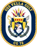 Badge de l'USS Vella Gulf.