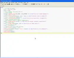 Description de l'image Crimson-editor-screenshot.png.