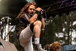 Le chanteur Juli Baz "Bazooka" Sánchez