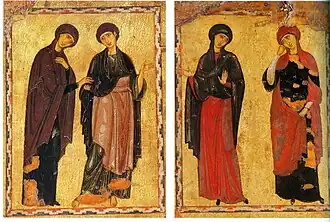 Tabellone gauche et droit.