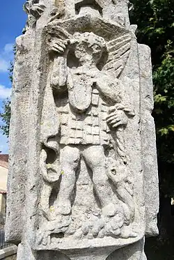 St Michel terrassent le dragon