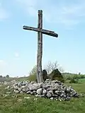 Croix entre Les Rives et La Bastide des Fonts.