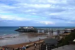 Photographie d'une ville balnéaire