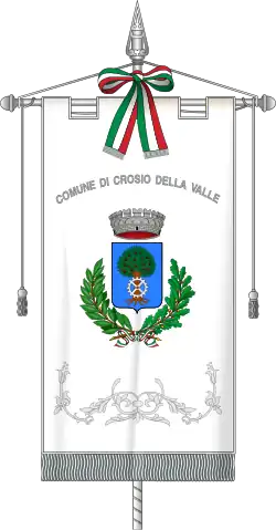Drapeau de Crosio della Valle