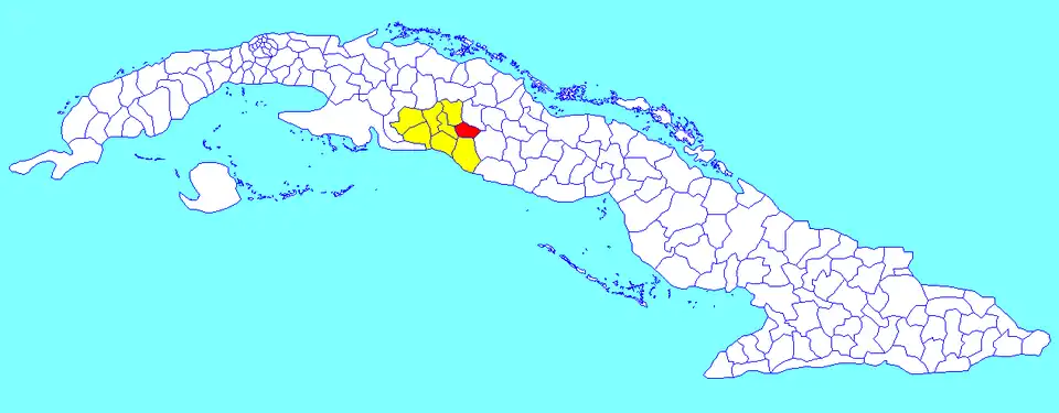 Municipalité de Cruces dans la province de Cienfuegos