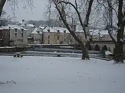 Cubjac sous la neige.