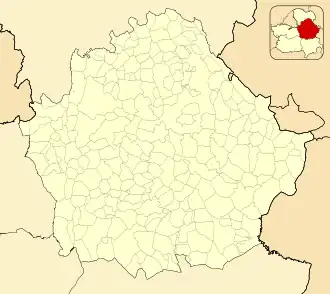 Voir sur la carte administrative de province de Cuenca