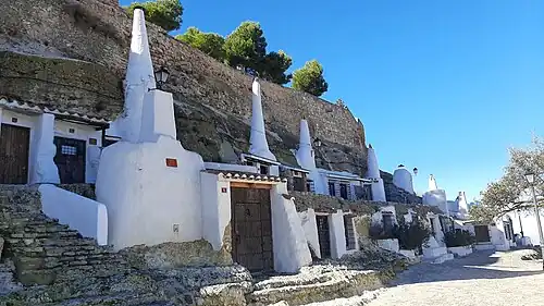 Maisons troglodytes à Agujero
