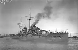 Le cuirassé France, le 19 avril, est le plus touché par la première vague de mutinerie. Le Jean Bart (cuirassé, 1911) partage son sort.