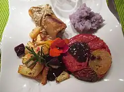 Cuisine végétalienne et capucine