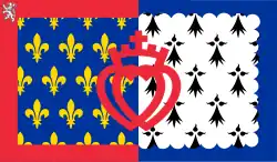 Drapeau de Pays de la Loire