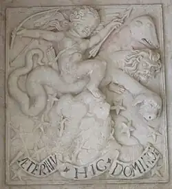 Cupidon chevauchant la chimère