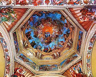 Dôme de l'Abbazia di Santa Maria del Monte.